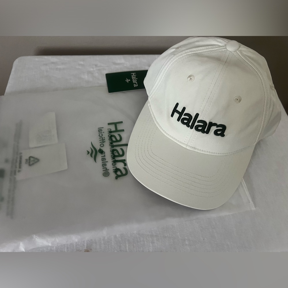 HALARA Cream Cap with Logo